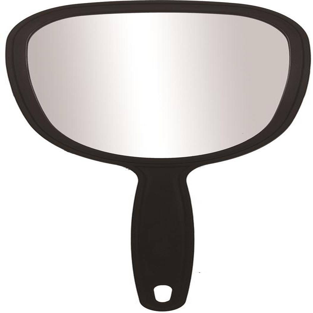 1-Sided Handheld Mirror Black