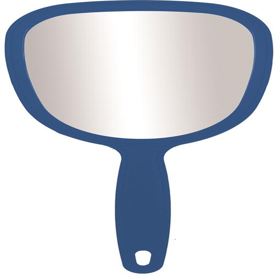 1-Sided Handheld Mirror Blue