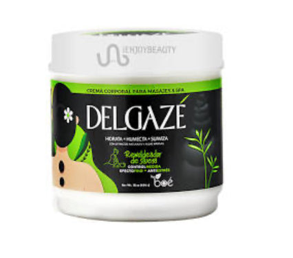 Delgazé Thermoactive Massage Cream & Spa with Seaweed & Natural Extracts – Anti-Stress, Hydrating & Firming Massage Cream for Spa & Home Use