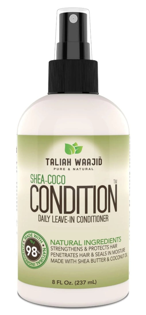 Taliah Waajid Shea-Coco Conditioner bottle on a white background