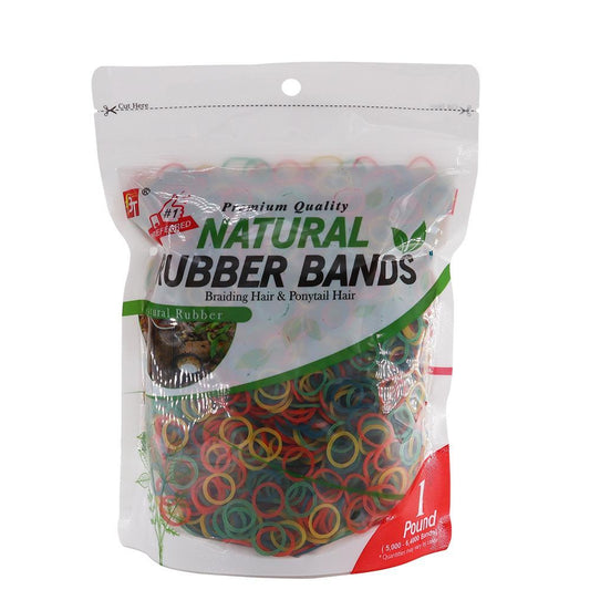 1 Pound Natural Rubber Bands Natural