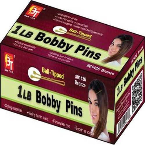 1 Lb Bobby Pins Box 2" Bronze