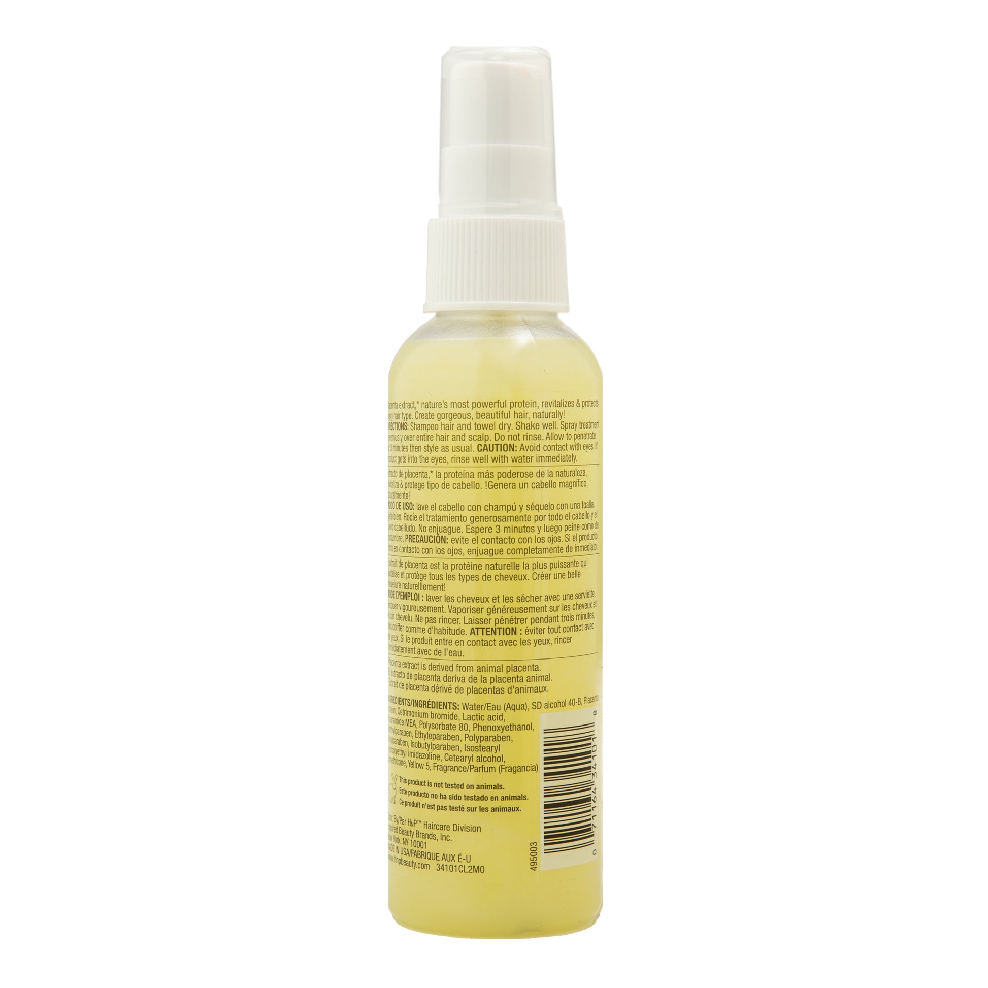 Hask Placenta No Rinse Instant Hair Repair Treatment 6 Oz.