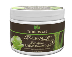 Taliah Waajid Green Apple & Aloe gel container on a white background