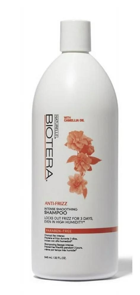 Biotera Anti-Frizz shampoo bottle on a white background