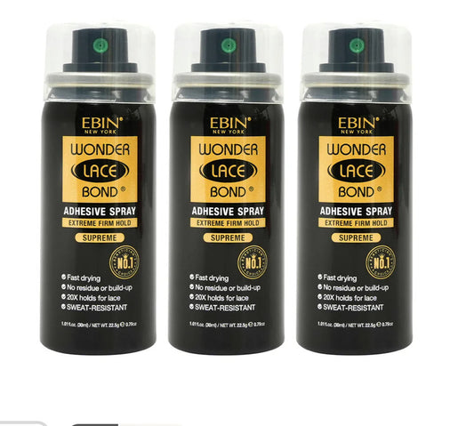 Ebin Wonder Lace Bond ADHESIVE SPRAY
