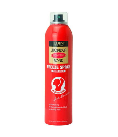 EBIN NEW YORK Wonder Ponytail Bond Freeze Spray Firm Hold