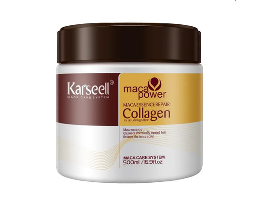 Karseell Collagen Hair Treatment Deep Repair Conditioning Argan Oil Collagen Hair Mask Essence for Dry Damaged Hair All Hair Types