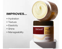 Karseell Collagen Hair Treatment Deep Repair Conditioning Argan Oil Collagen Hair Mask Essence for Dry Damaged Hair All Hair Types