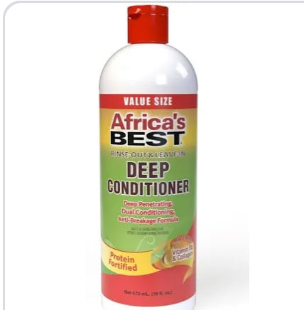 Africa's best herbal rinse out n leave in deep conditioner
