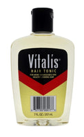 Vitalis Hair Tonic bottle on a white background