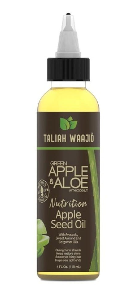Taliah Waajid Apple Seed Oil bottle on a white background