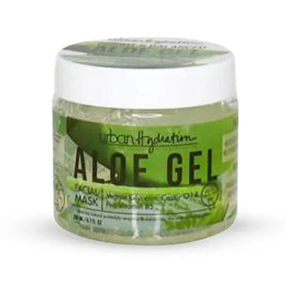 Jar of Urban Hydration Aloe Gel on a white background