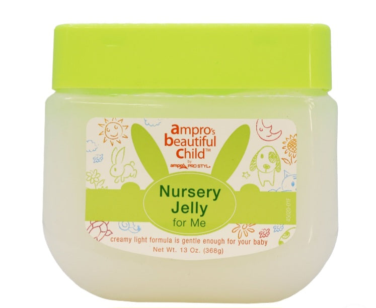 Jar of 'ampro's Beautiful Child' Nursery Jelly for Me on a white background