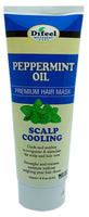 Tube of Difeel Peppermint Oil Premium Hair Mask on a white background