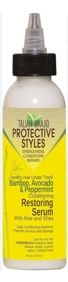 Serum bottle with label on a white background